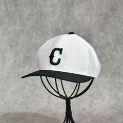 C LOGO REPLICA CAP (BLACK / WHITE)｜メッシュ ベースボールキャップ｜CL-26SS046