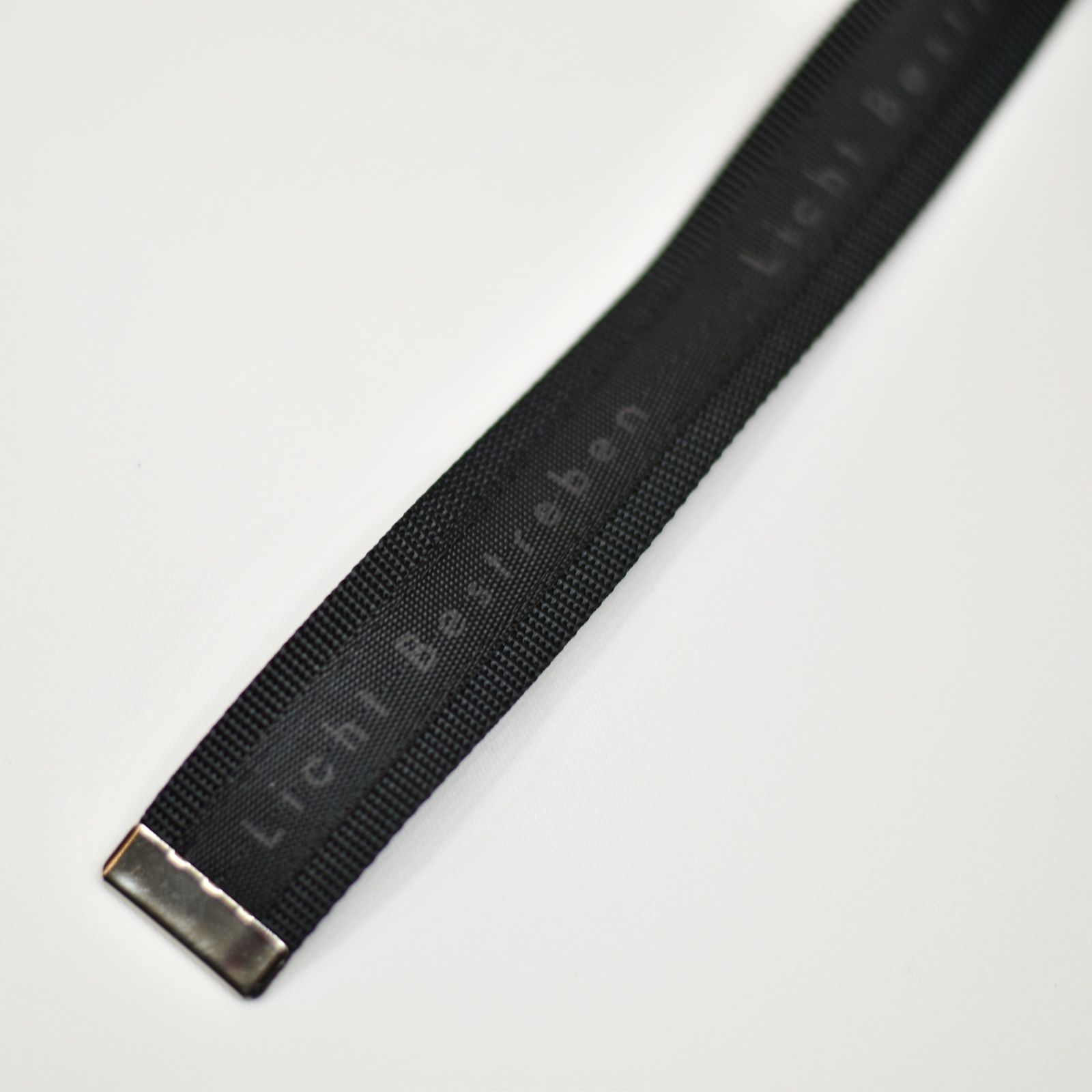 マグネットバックルロングベルト / LB22SS-AC01 (BLACK×BLACK)