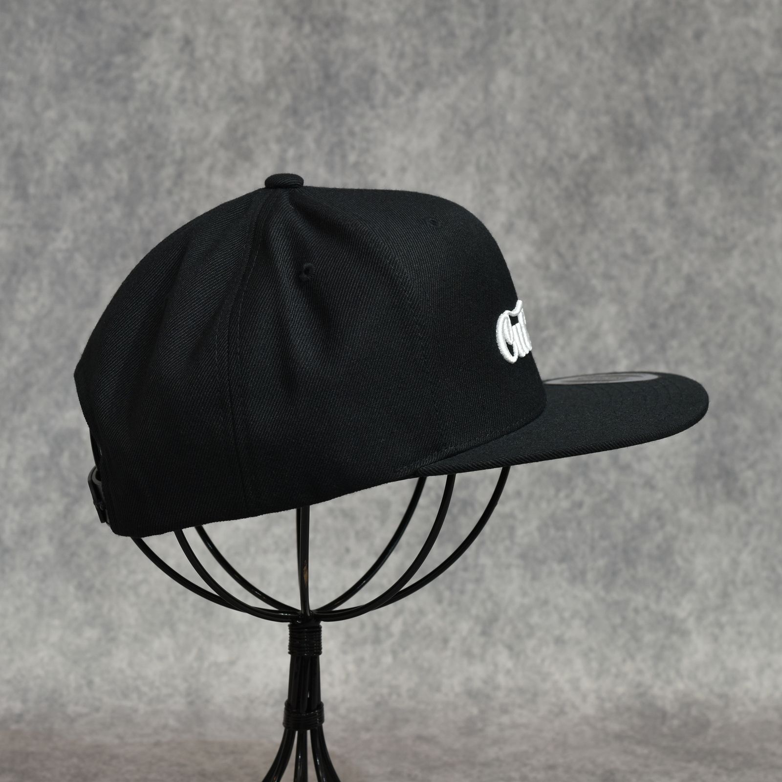 CUTRATE LOGO EMBROIDERY B.B CAP (BLACK)｜ロゴ刺繍 ベースボールキャップ｜CR-26SS004