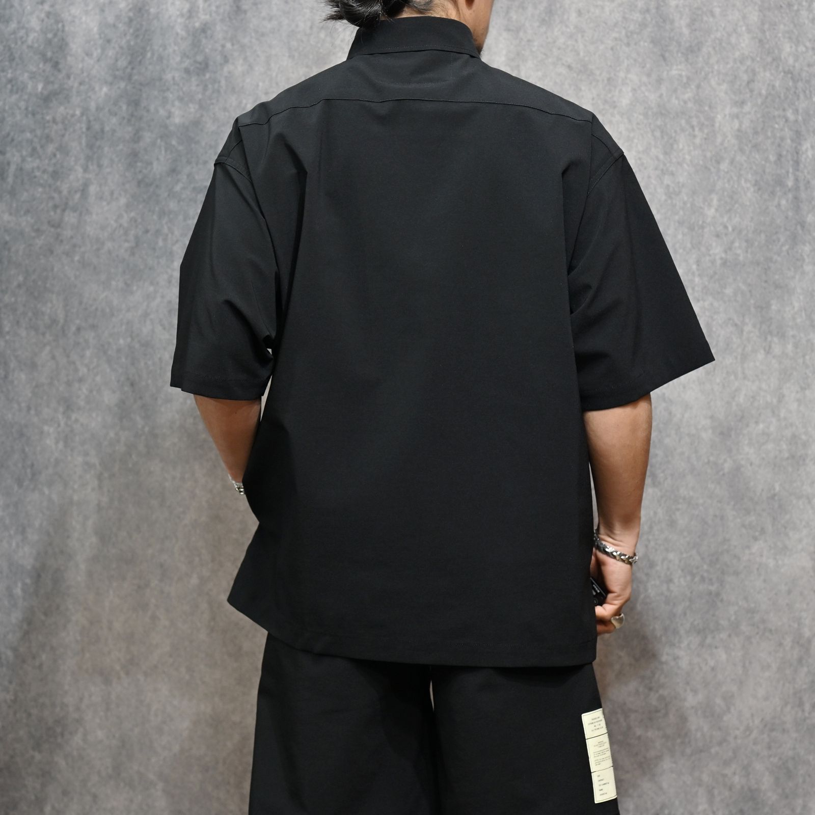 HALF SLEEVE SHIRT （BLACK / ブラック）｜半袖 シャツ｜9261-SH50-002