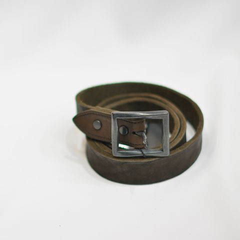 ダブルショルダーレザー製品染め 30㎜ベルト