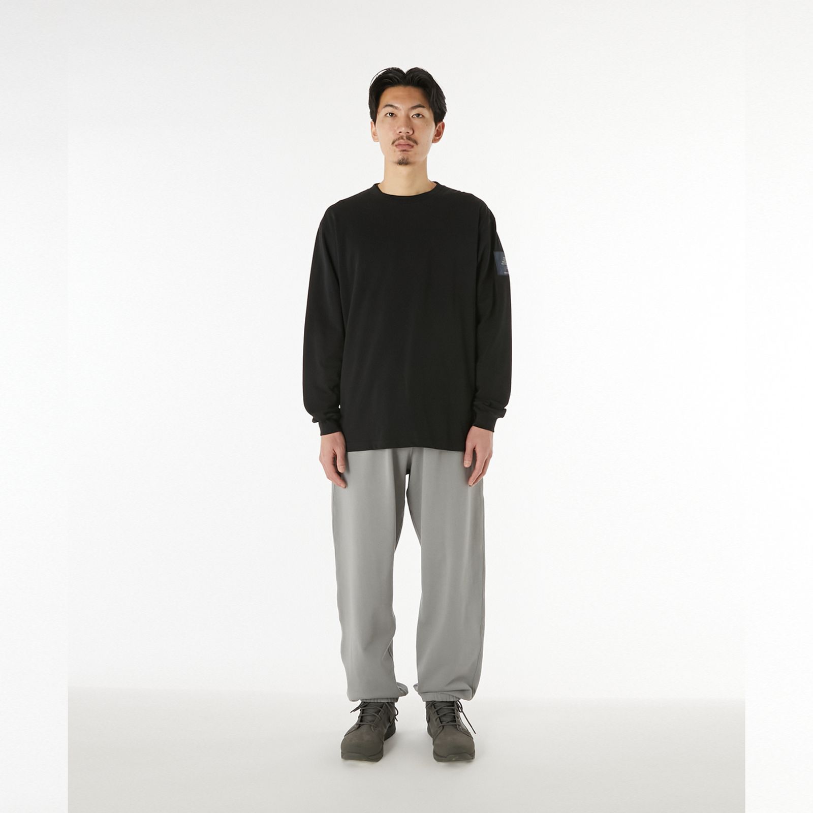 EXCHANGE SERVICE LONG SLEEVE （BLACK） /  ロングスリーブ Tシャツ （ブラック） 9252-CS82