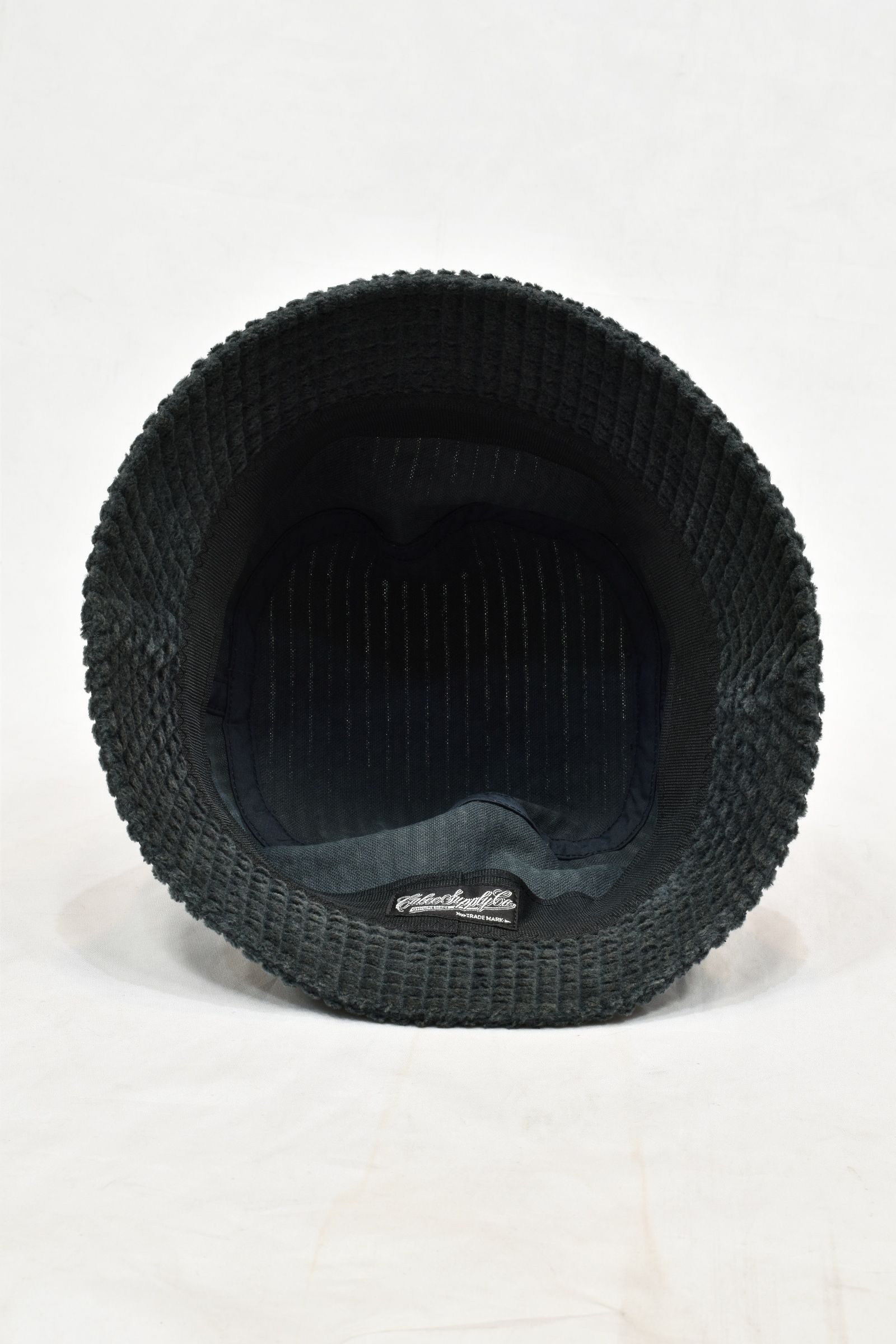 CORDUROY BUCKET HAT (CHARCOAL)
