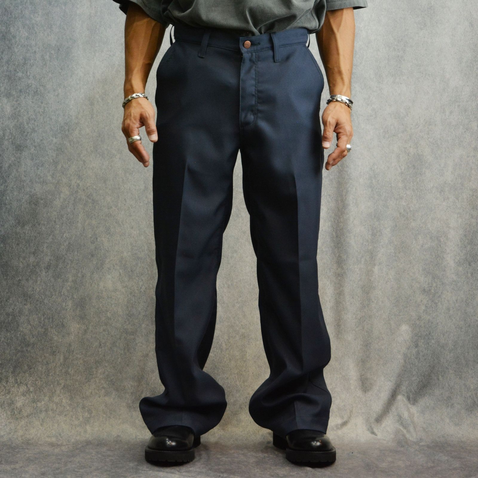 × Wrangler RANCHER DRESS PANTS （NAVY） ラングラー デニムパンツ （ネイビー） 6251-WR02-026