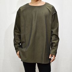 ポリエステルレーヨンアクリル ストレッチ カットソー （KHAKI）