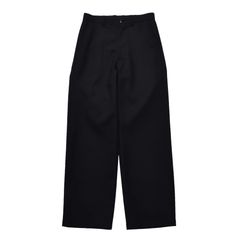 Scotch Cheviot Work TRS （BLK）｜スコッチチェビオット クラシックトラウザー｜2603-7003