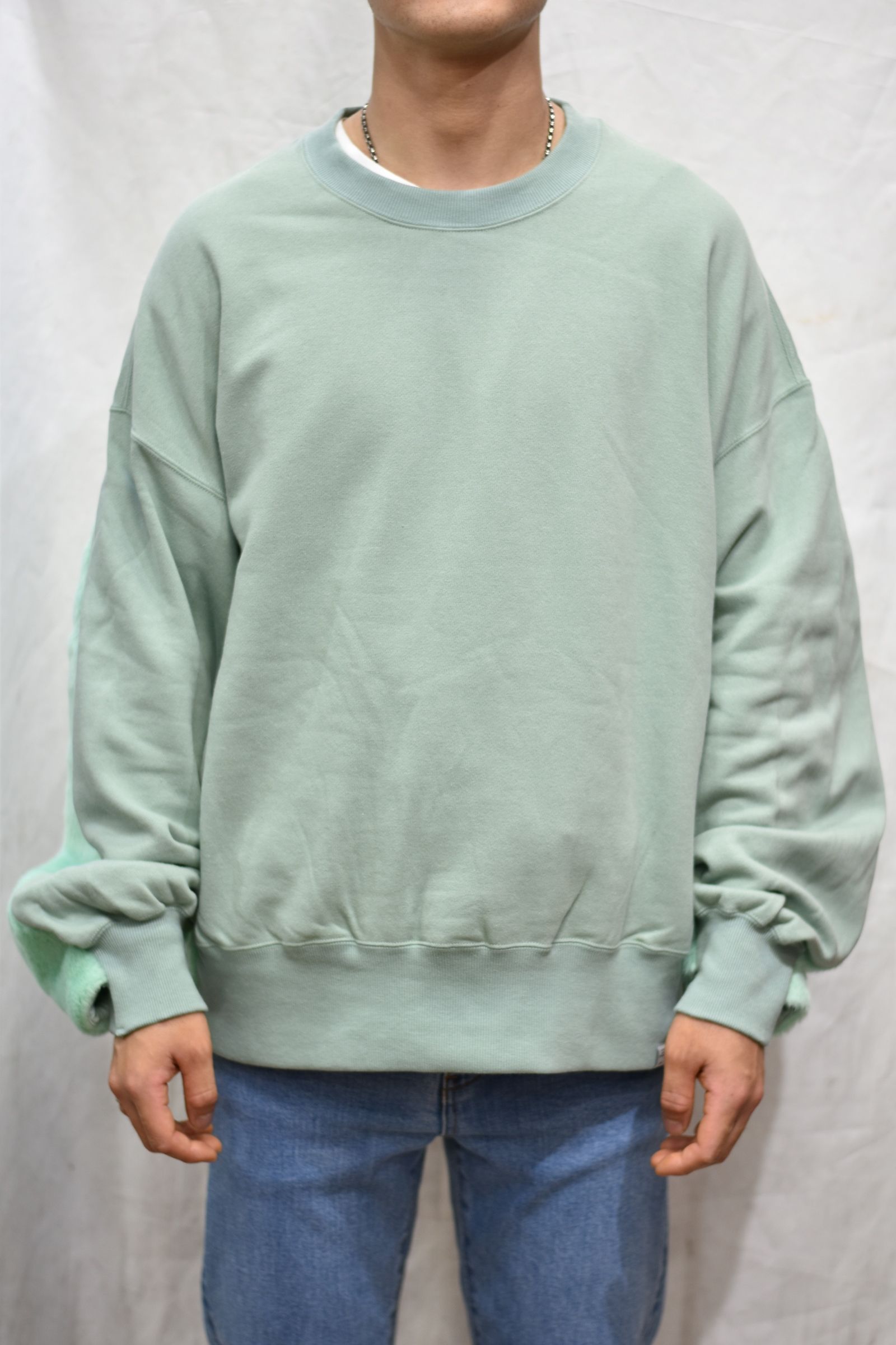 FACETASM - FAUX FUR SWEAT (MINT) | chord online store