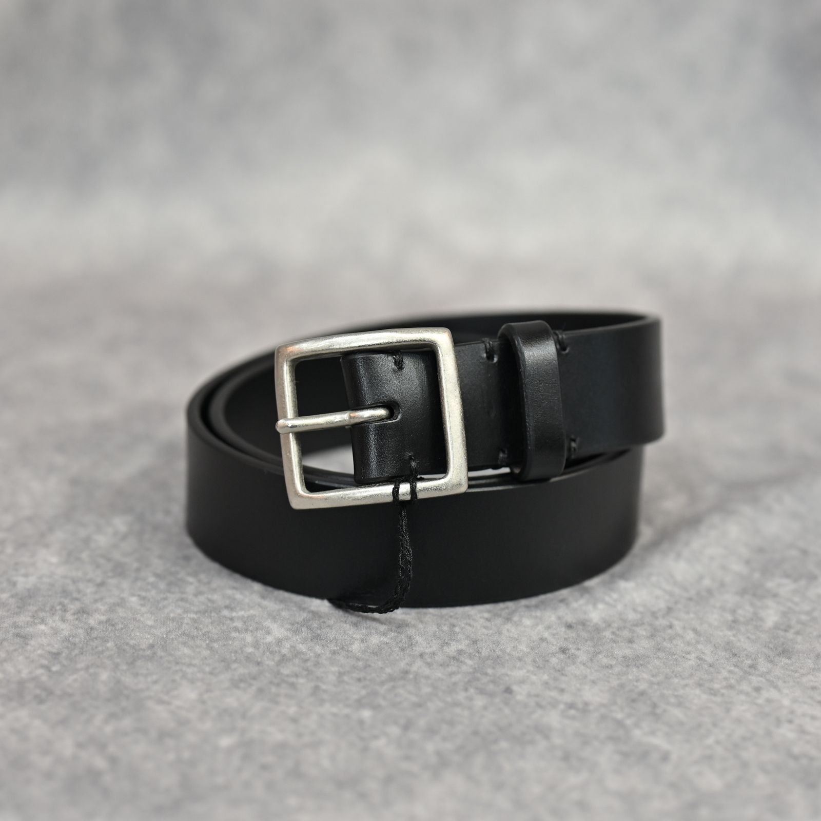 Leather Officer Belt （BLK） / レザー ベルト （ブラック） / LBT-017