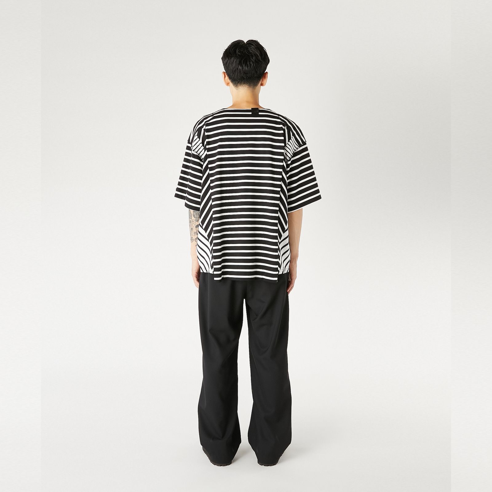 ZEBRA BASQUE SHIRT （BLK BORDER / ブラック）｜ボーダーTシャツ｜2261-CS54-024