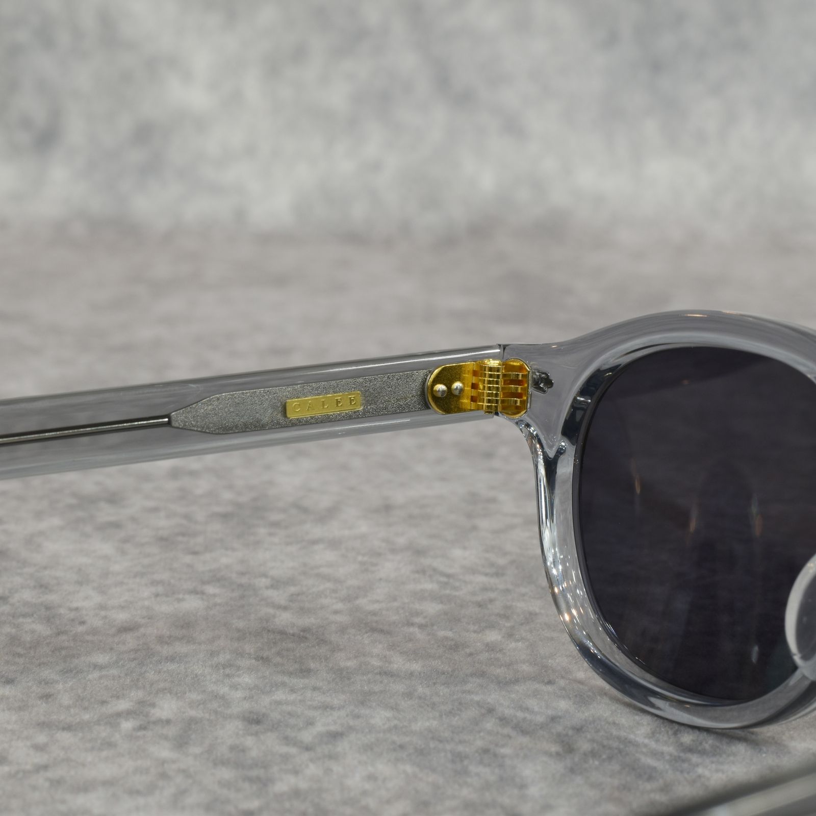 B/W TYPE GLASSES (CLEAR / BLACK)｜ボストン/ウェリントン サングラス｜CL-25AW002G