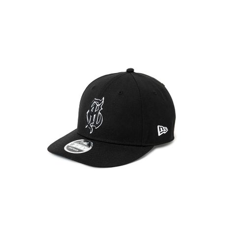 × NEWERA CAL Logo baseball cap -Naturally paint design- (White) / ニューエラ コラボレーション ベースボールキャップ