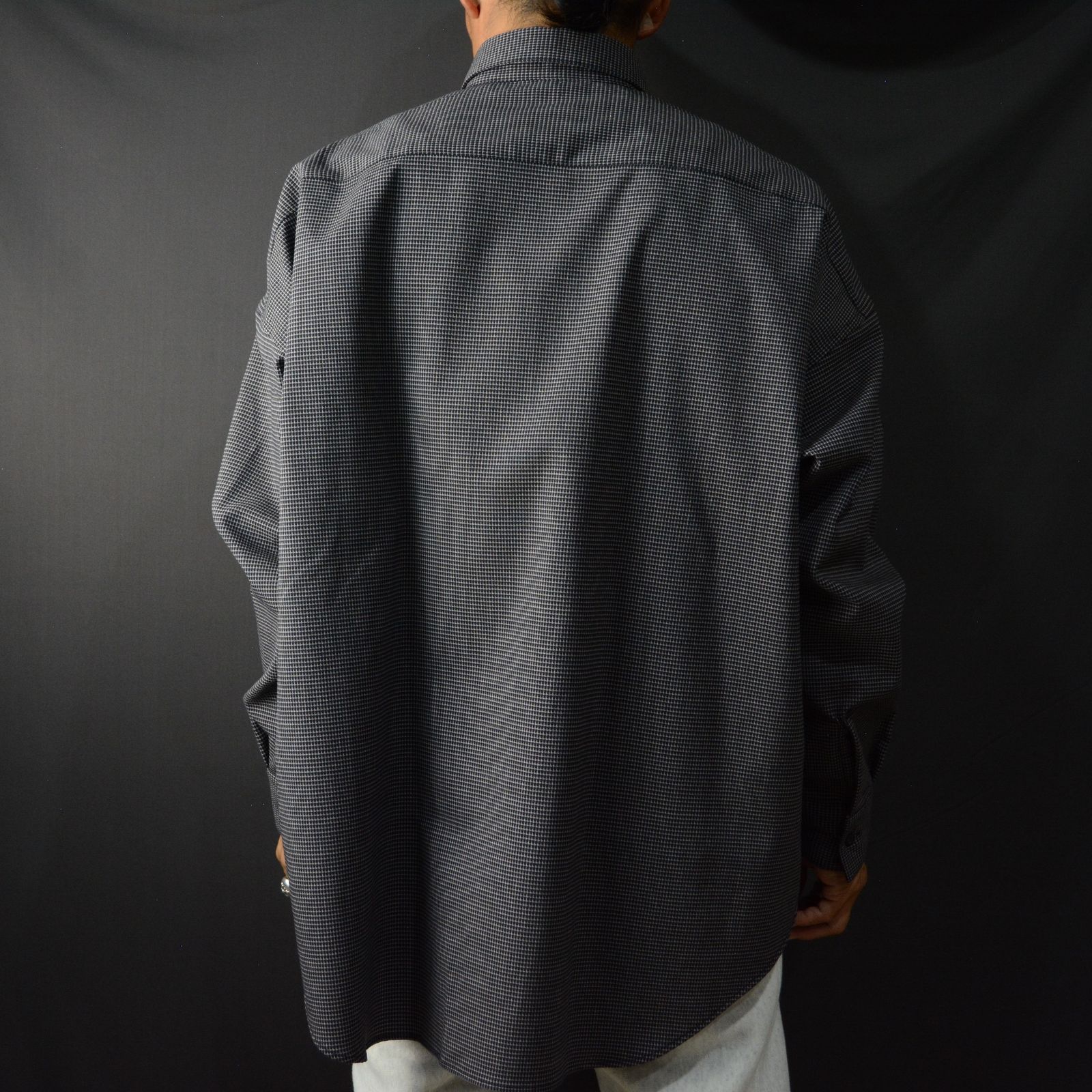 N.HOOLYWOOD - DRESS SHIRT （BLACK） / ドレスシャツ（ブラック