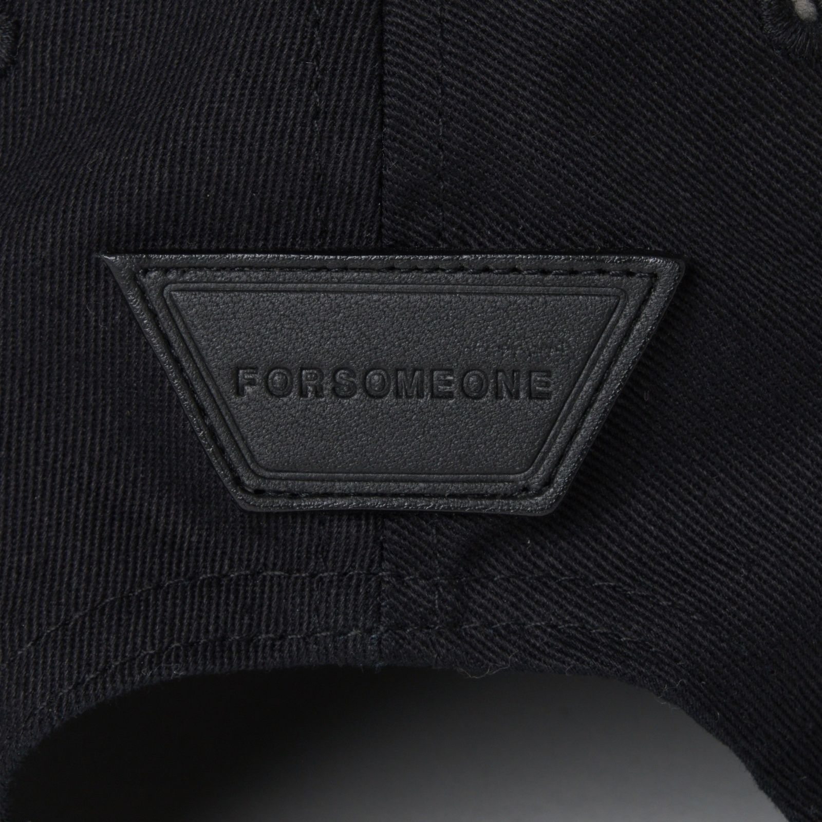 BOX LOGO CAP (BLACK） / ボックスロゴ キャップ （ブラック）
