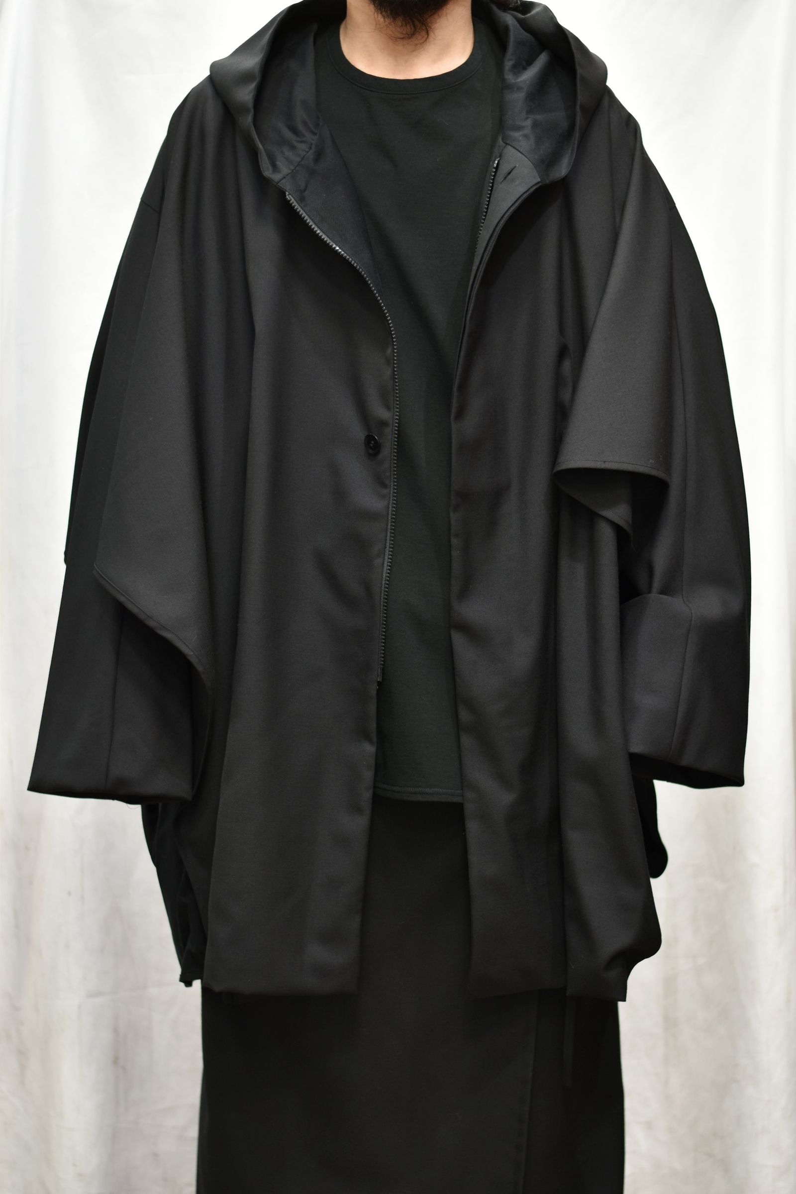 T/W Gabardine Big Cape