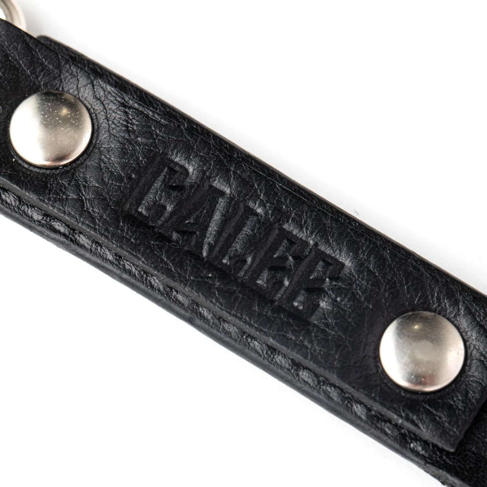 STUDS LEATHER ASSORT KEY RING ＜TYPE I＞ A (Black) / スタッズ レザー アソート キーリング
