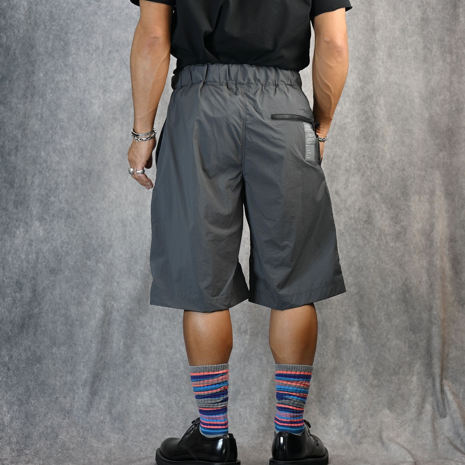 WEBBING BELT HALF PANTS （CHARCOAL） / ハーフパンツ （チャコール） / 9251-CP51-003