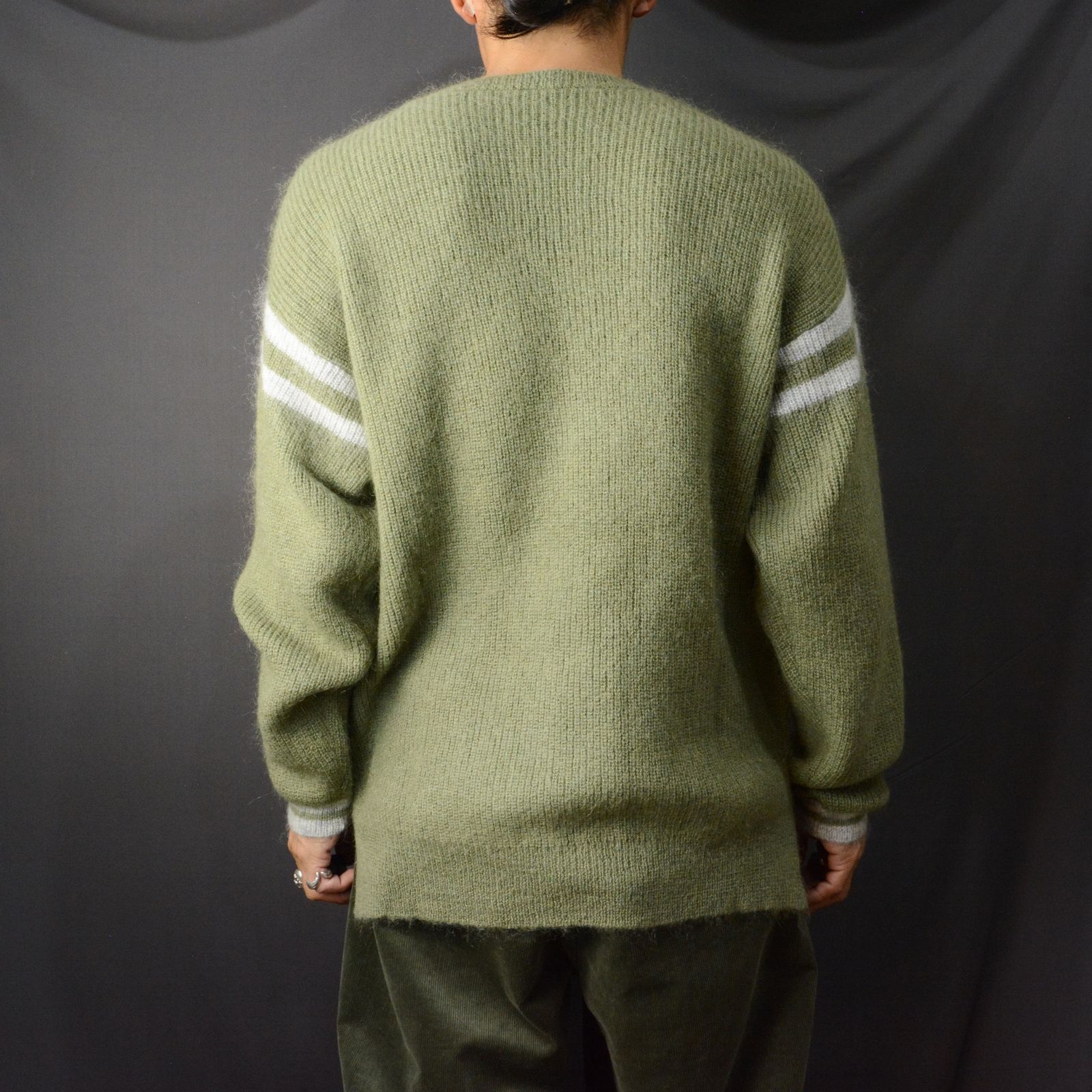 モヘア プルオーバーニット （GREEN）