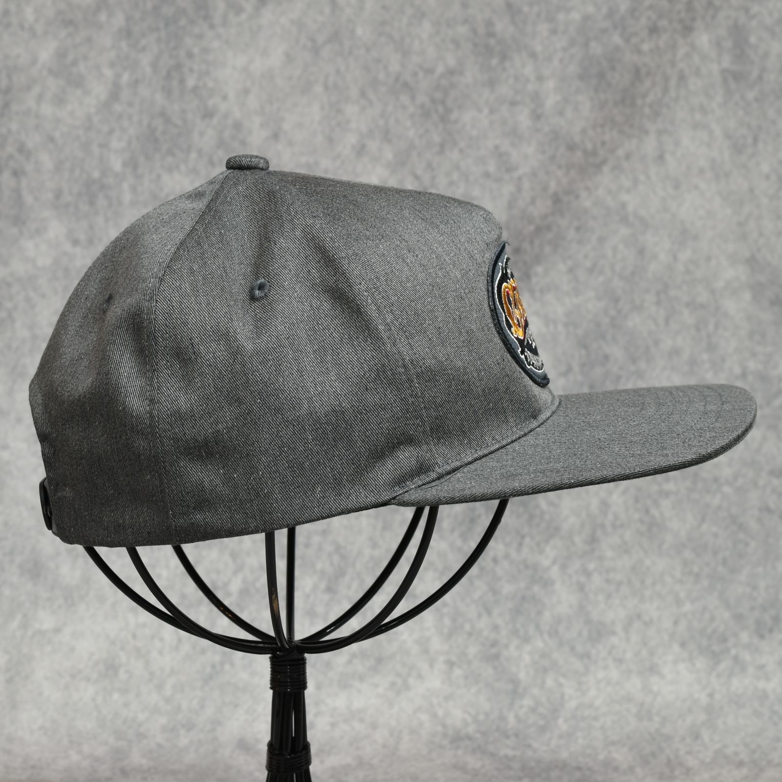 SIGNBOARD WAPPEN CAP ＜NATURALLY PAINT DESIGN＞ (HEATHER GARY)｜ワッペン キャップ｜CL-26AWNT003