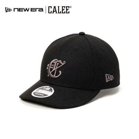 × NEW ERA®︎ CALEE LOGO BASEBALL CAP ＜EXCLUSIVE＞ (BLACK)｜× ニューエラ ベースボールキャップ｜CL-NEWERA011