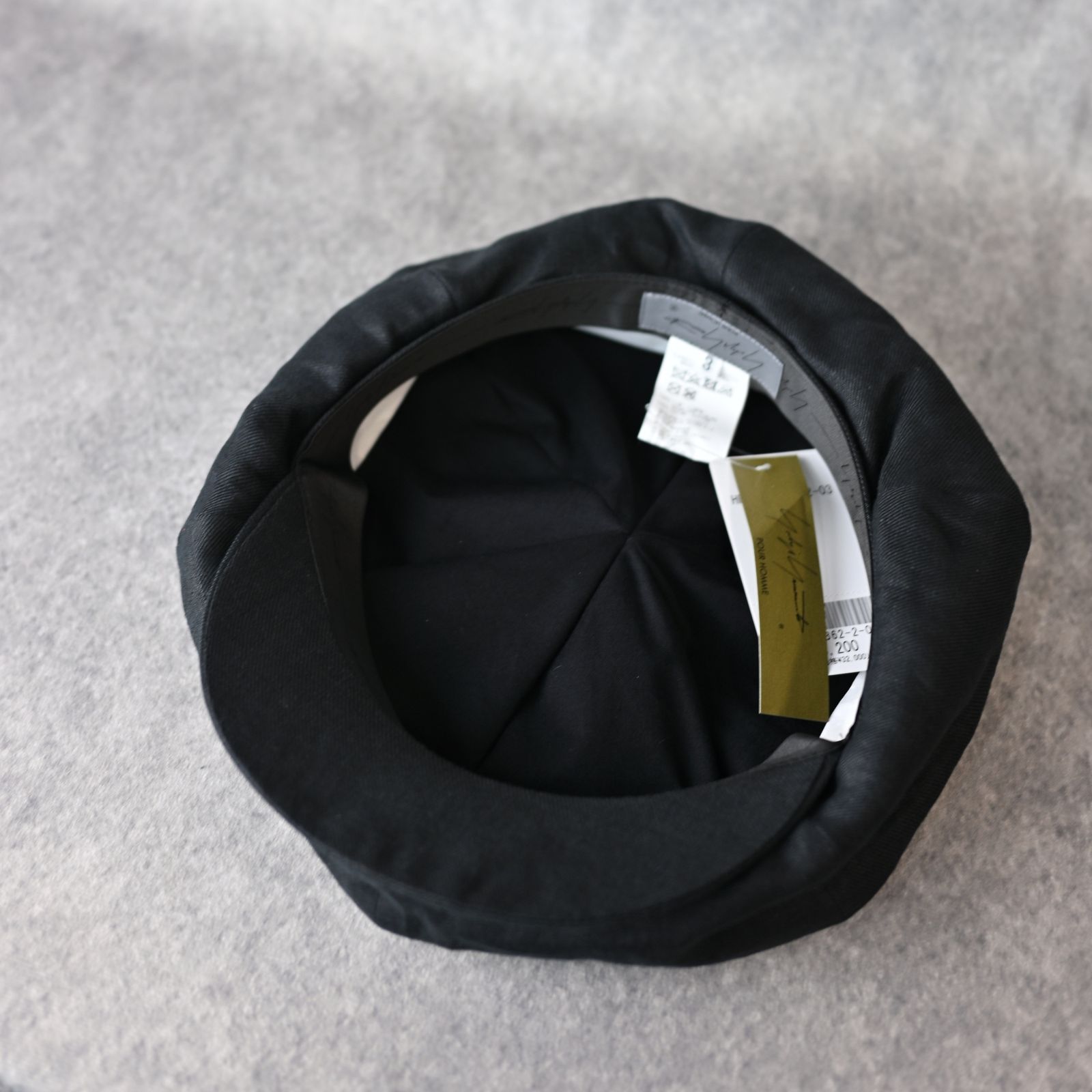 LINEN CSAQUETTE （BLACK） / リネン キャスケット （ブラック） HP-H06-362-2-3