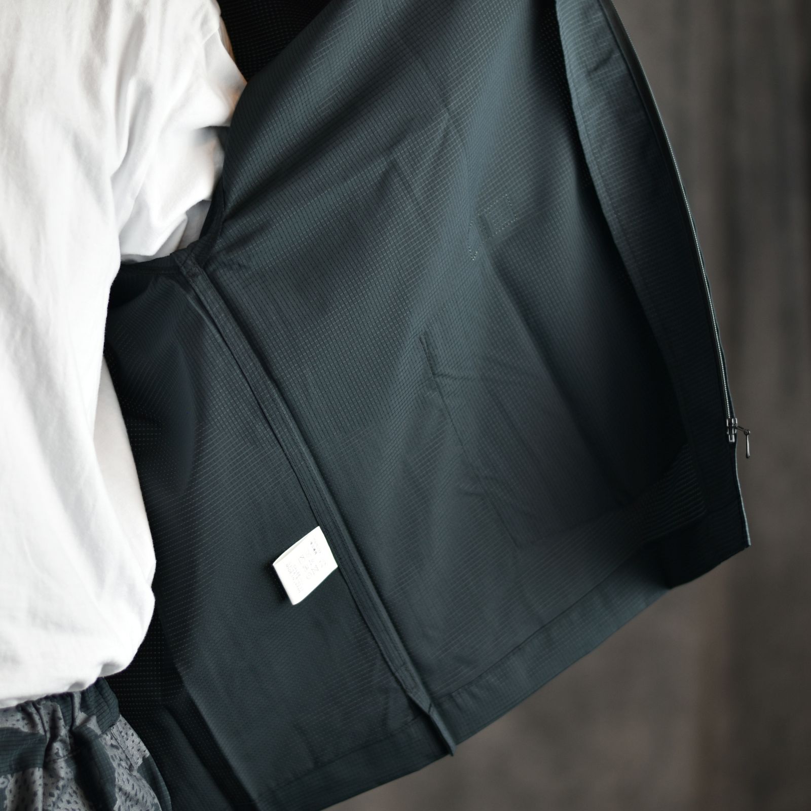 DOTAIR®︎ MULTI FUNCTION ZIP SH (BLACK) / ドットエア 多機能 半袖シャツ