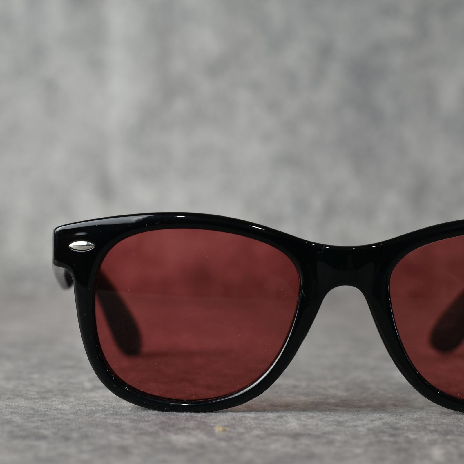 CUTRATE LOGO GLASSES (RED) / カットレイト ロゴ サングラス