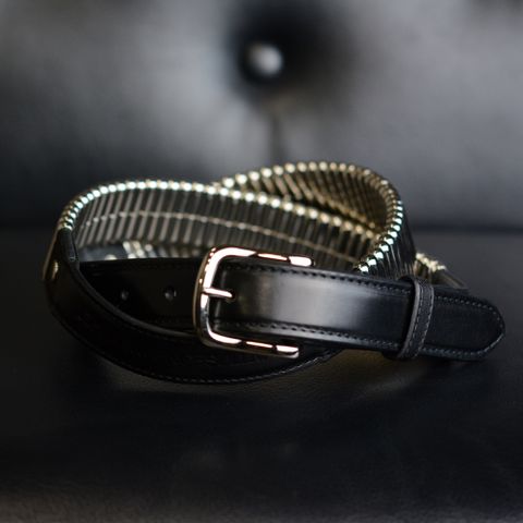 PIN BUCKLE METAL BELT”