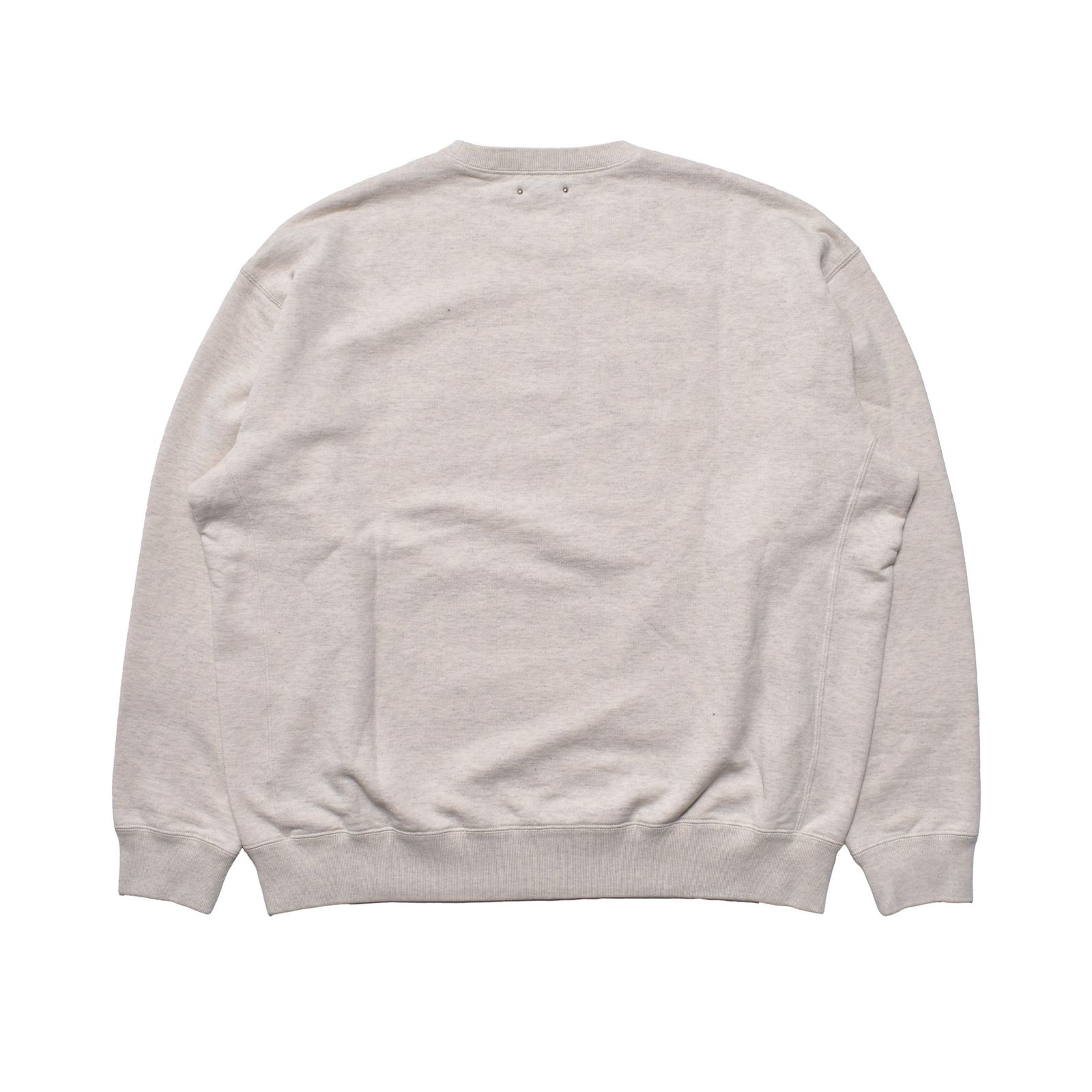 North Memphis College Emblem L/S Crewneck Pullover （OWH）｜プルオーバー スウェット （オフホワイト）｜2603-4002