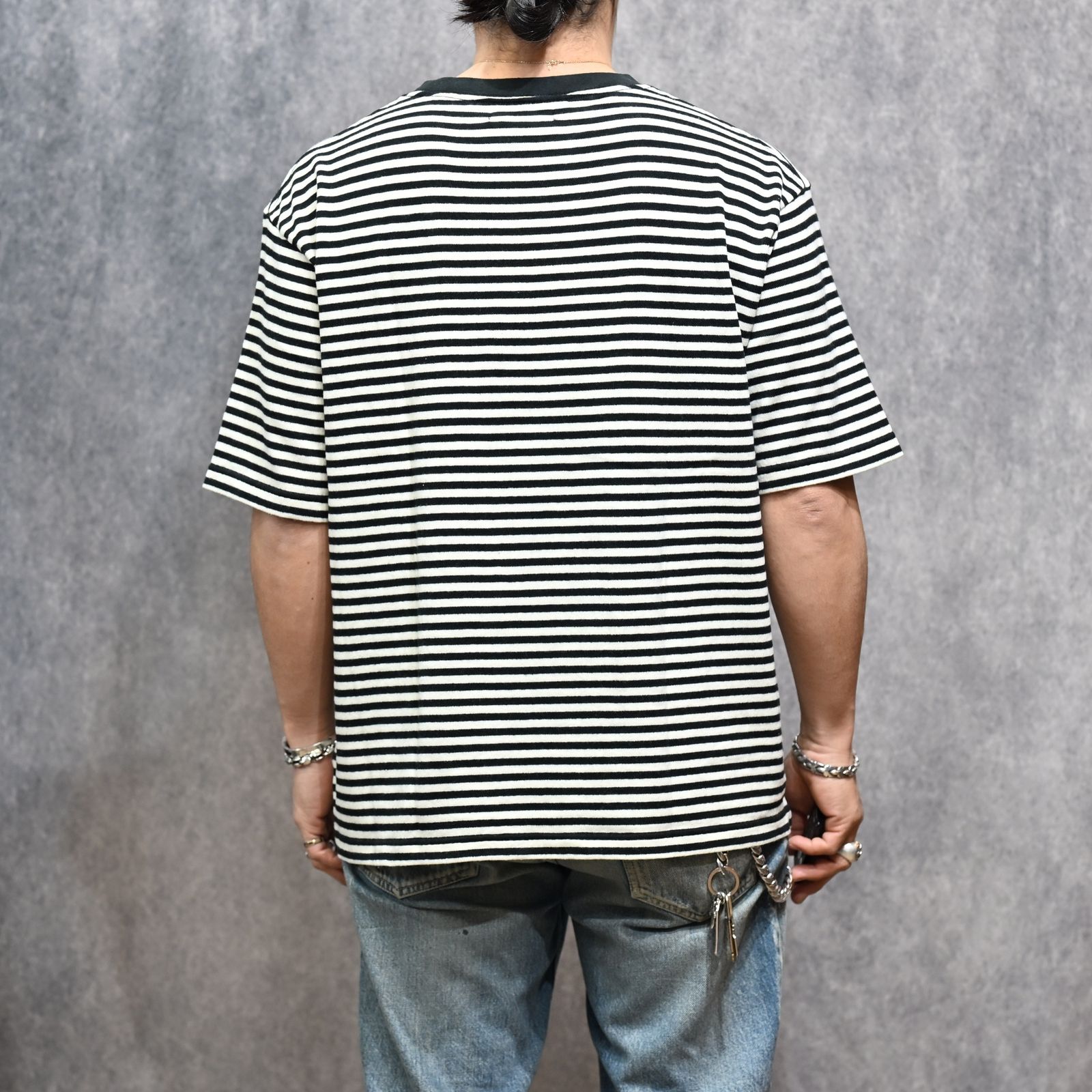 L.G.Border Crewneck T-SH （BLT）｜ボーダーTシャツ｜2603-4005
