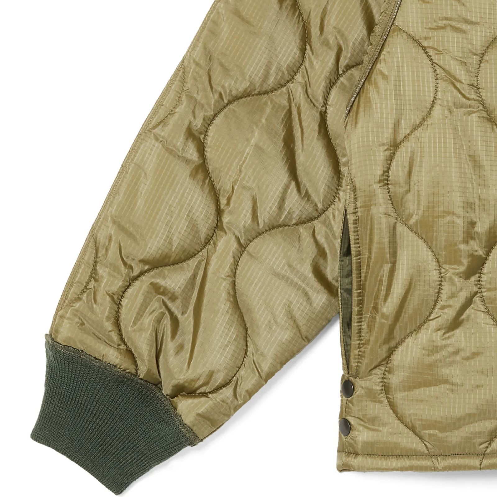 QUILTED JACKET （KHAKI / カーキ） ミリタリーブルゾン｜9262-BL01-003