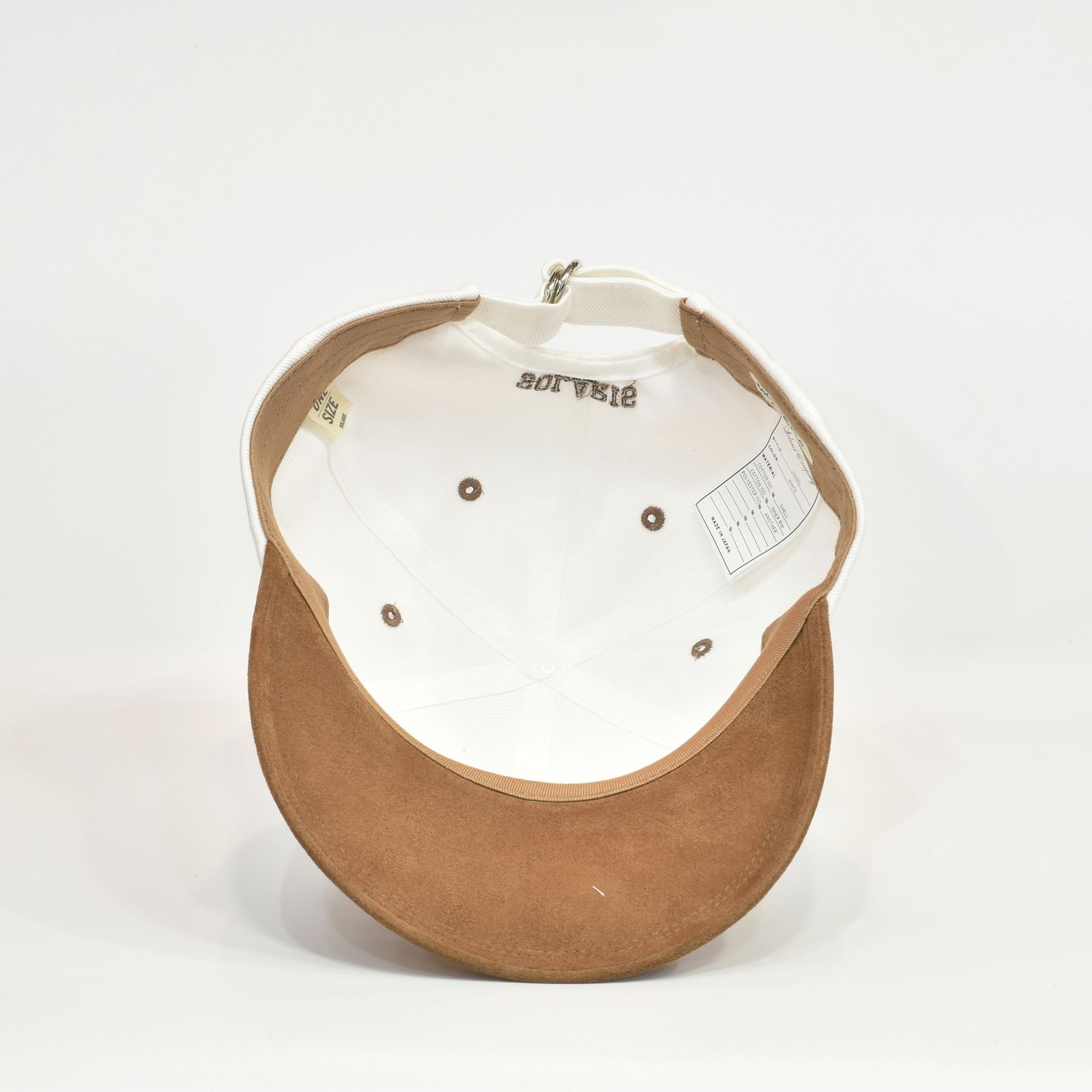 Saling Long Visor Cap "FANBOY" (WHITE)｜キャップ｜Y01010