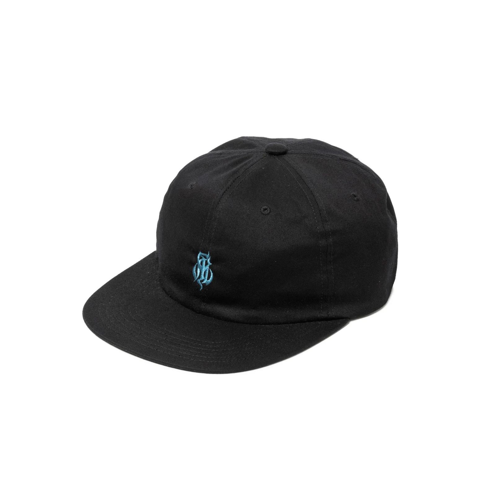 CAL LOGO TWILL CAP (BLACK) / 刺繍ロゴ ツイル キャップ
