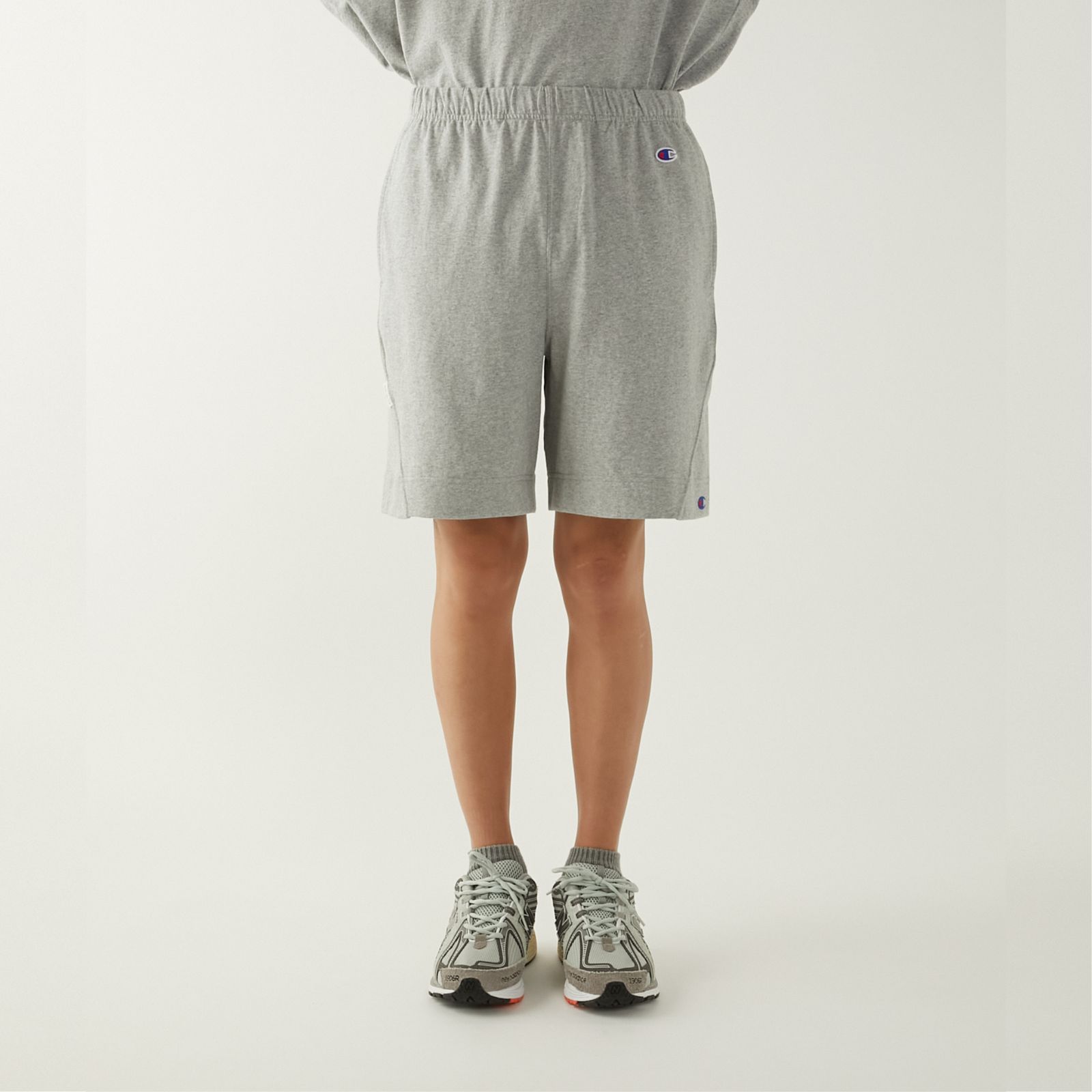 × champion  half pants （T.GY） /  ハーフパンツ （グレー）