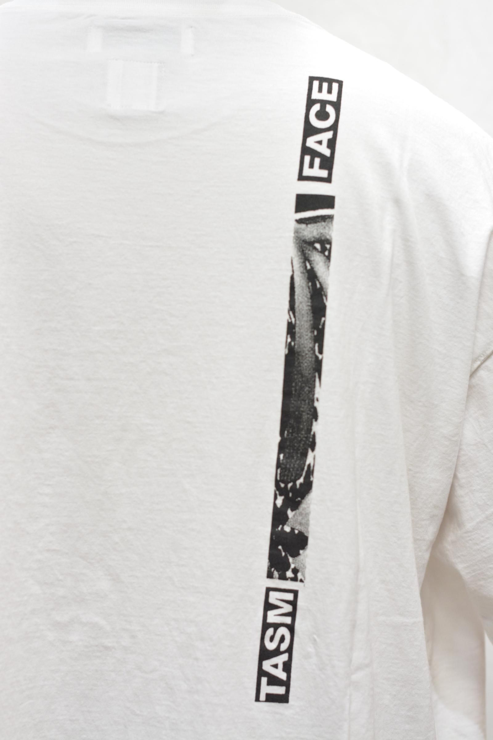 BARCODE PRINT TEE (WHITE)