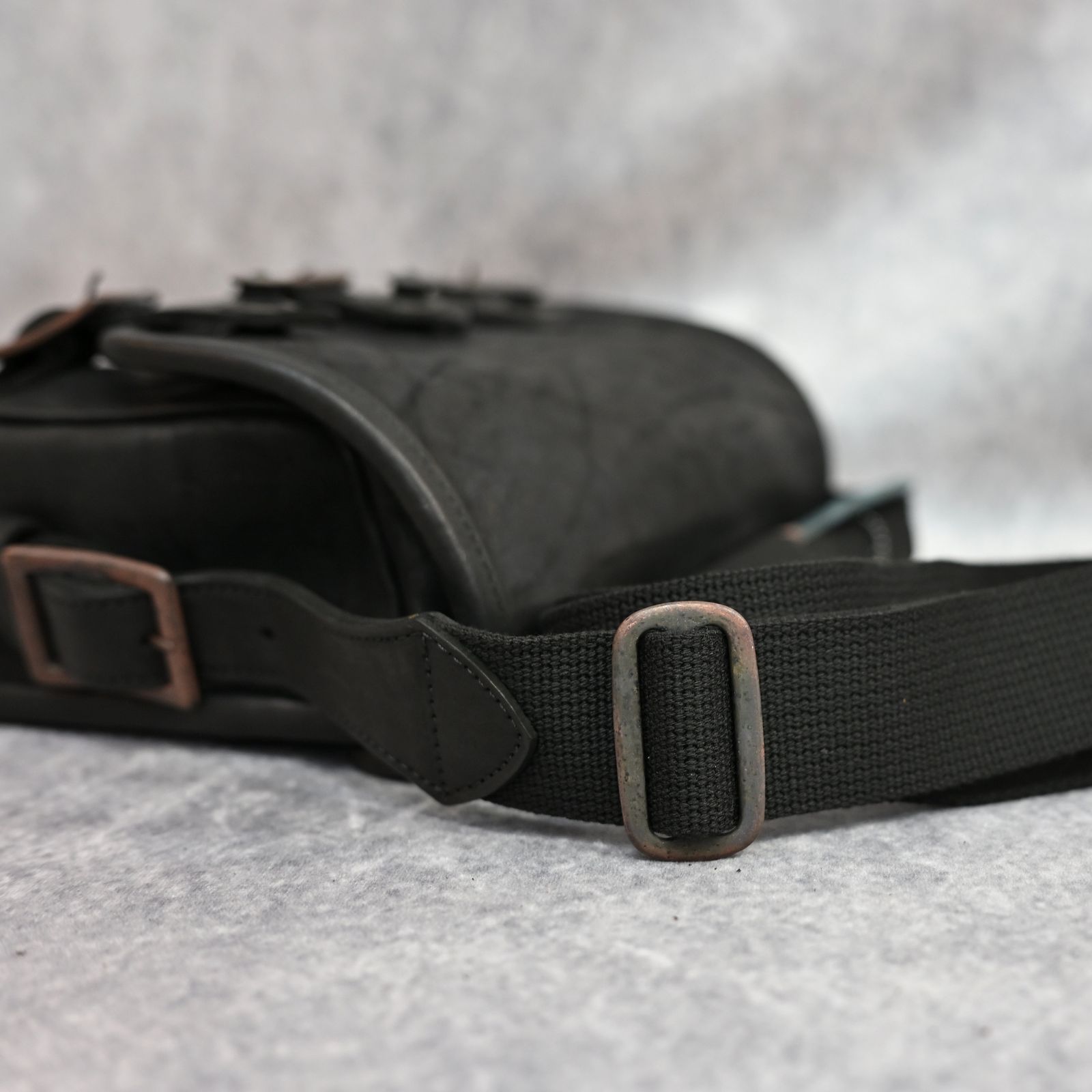 JPショルダー製品染め カートリッジBAG （BLACK）｜92-36