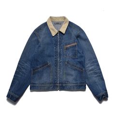 Denim Zipup Trucker Jacket  （USD / インディゴ）｜トラッカージャケット｜MDFBF09801