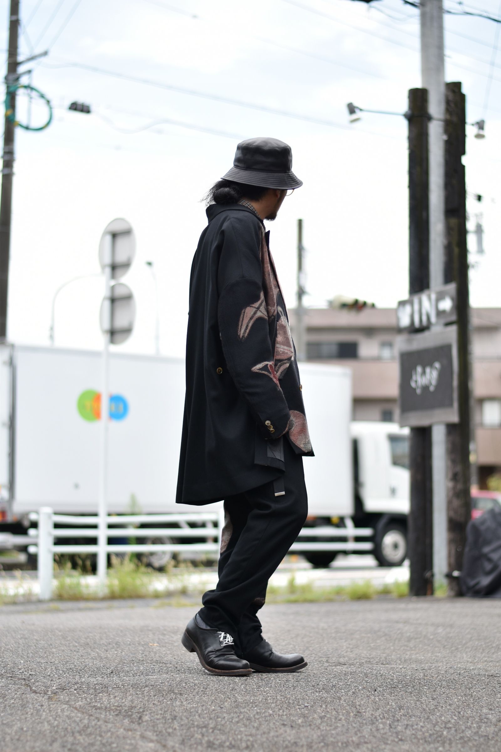 Licht Bestreben - ブレザーコート / LB21FW-JK01-JQ (BLACK×CANNA