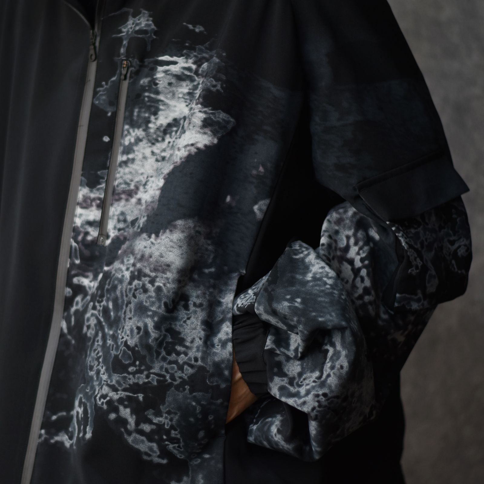 ウィンドブレーカー / LB24SS-BL03-SLV-SRK (BLACK)