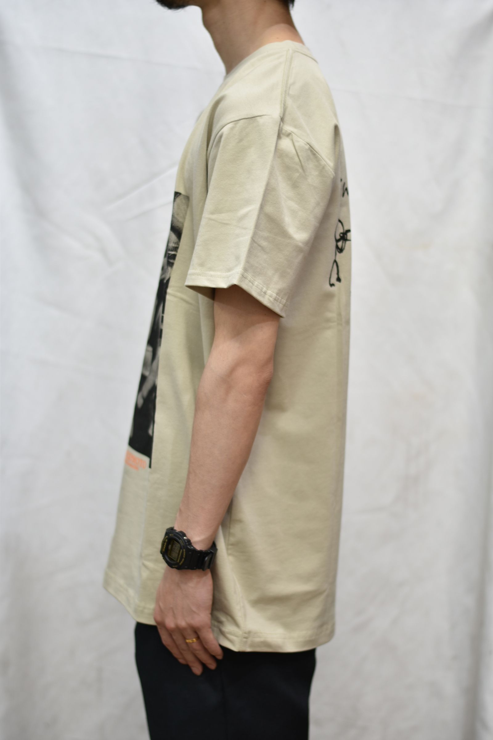 ×BPA THREAD CALL T-SHIRT (BEIGE)