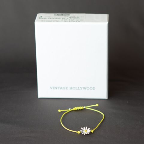 MAKE A WISH BRACELET DAISY (YELLOW)
