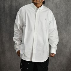 COTTON OXFORD SHIRT (WHT) / オックスフォード BDシャツ