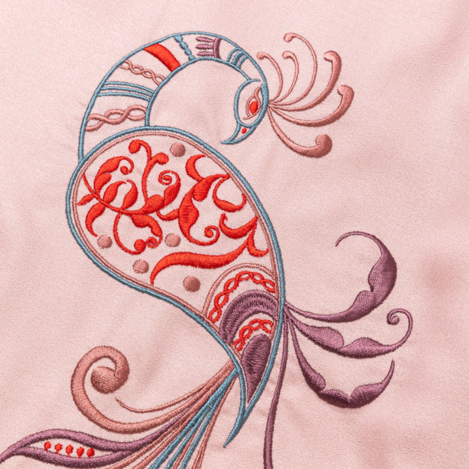 × MIHO MURAKAMI EMBROIDERY SH (PINK) / × 村上実帆 オープンカラーシャツ