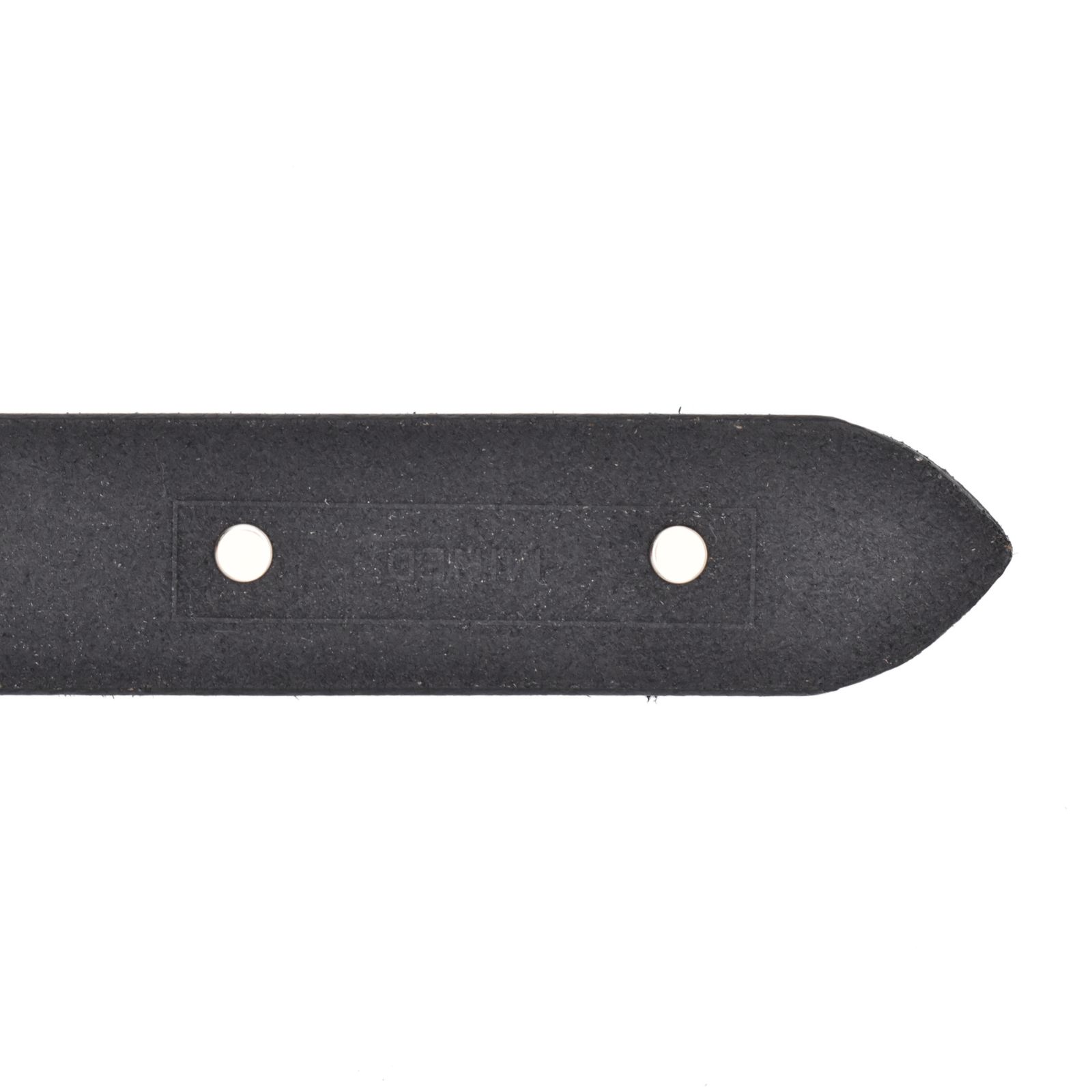 Suede Leather Belt （BLK） / スエードレザー ベルト （ブラック） LBT-016