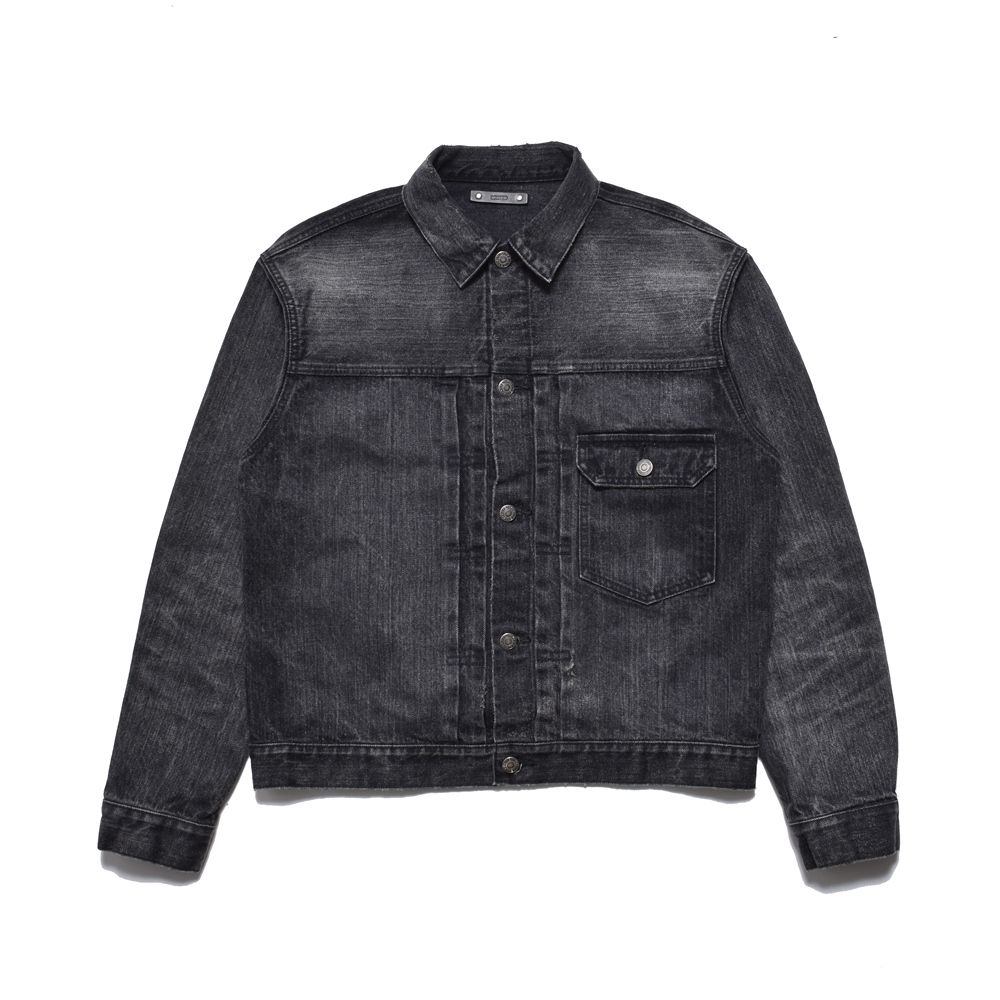 Denim Classic Trucker Jaket TYPE-1 （BKU / ブラック）｜デニムジャケット｜MDFBF09802