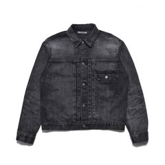 Denim Classic Trucker Jaket TYPE-1 （BKU / ブラック）｜デニムジャケット｜MDFBF09802