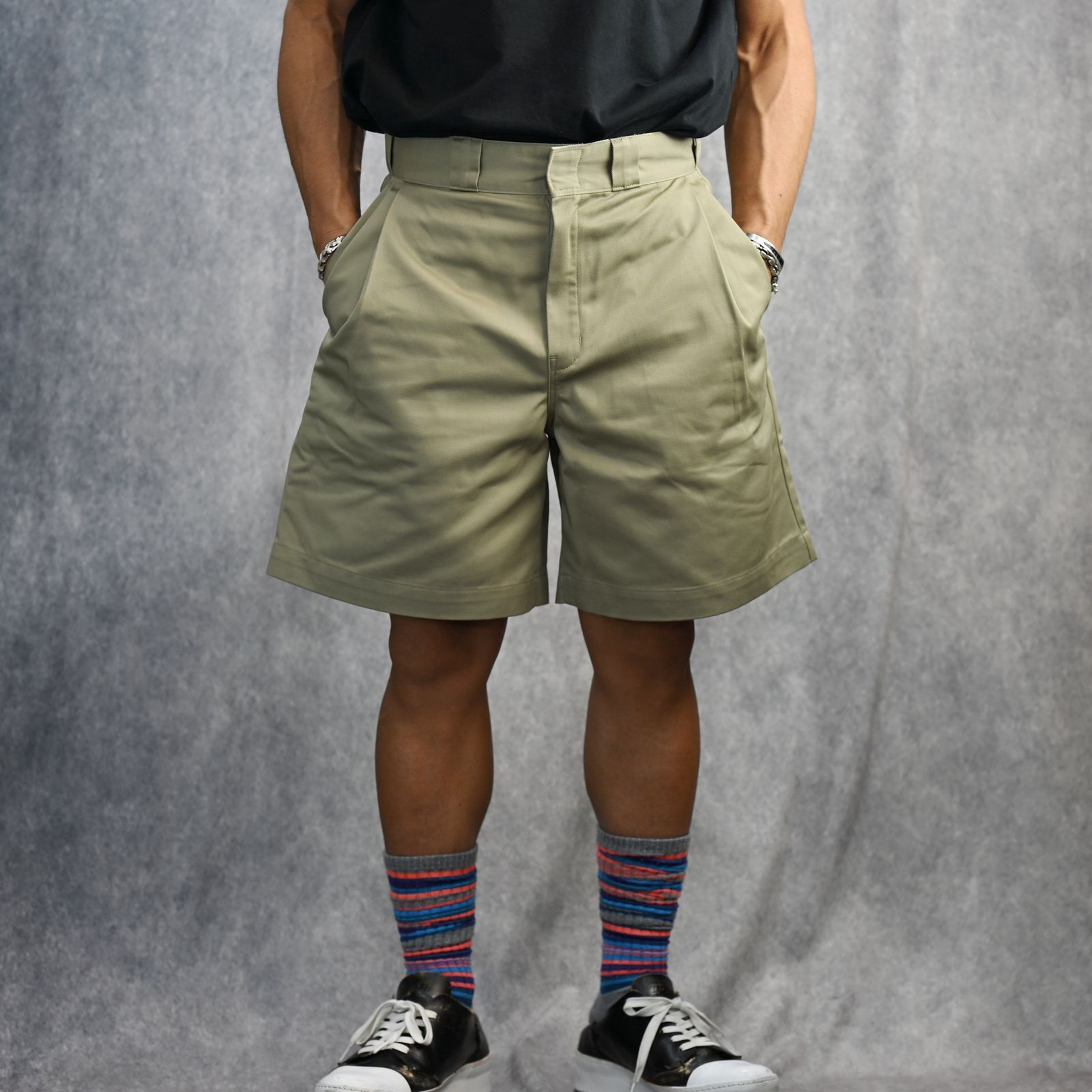 × Dickies HALF PANTS （BEIGE） / × ディッキーズ ハーフパンツ （ベージュ） / 2251-CP41-014