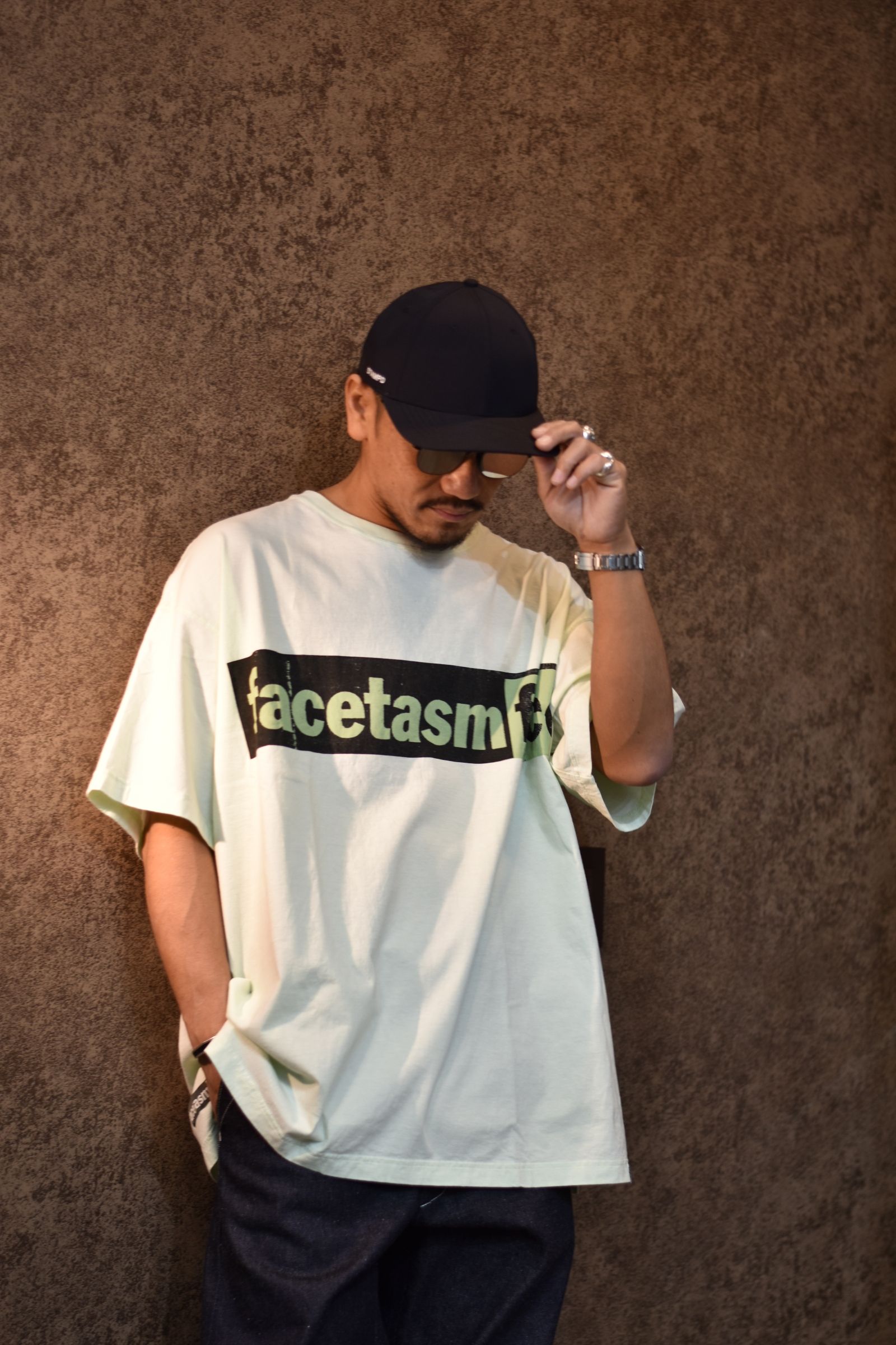 FACETASM - LOGO BIG TEE (KHAKI) | chord online store