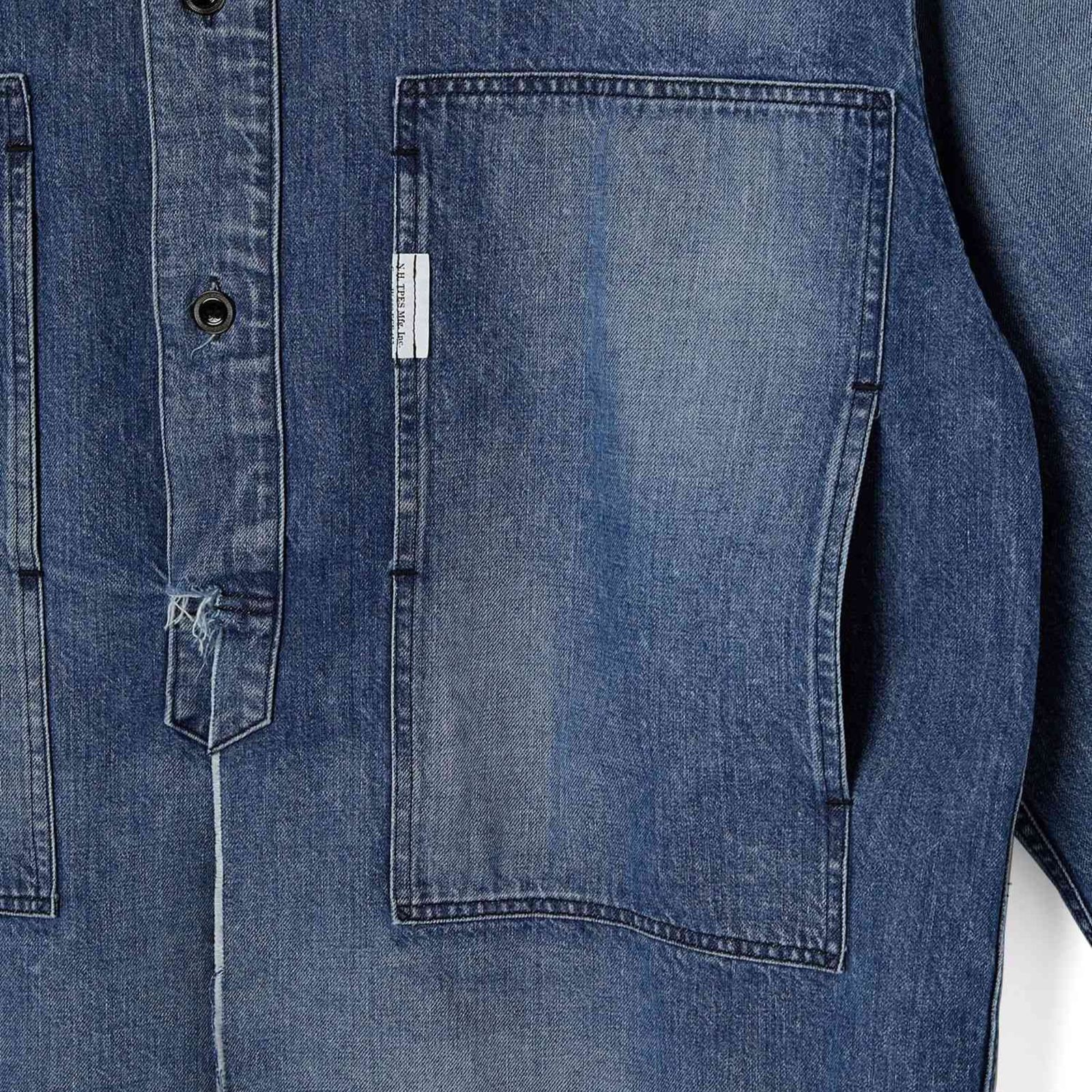SHIRT BLOUSON （BLUE） / シャツブルゾン （ブルー） / 9251-BL08-007