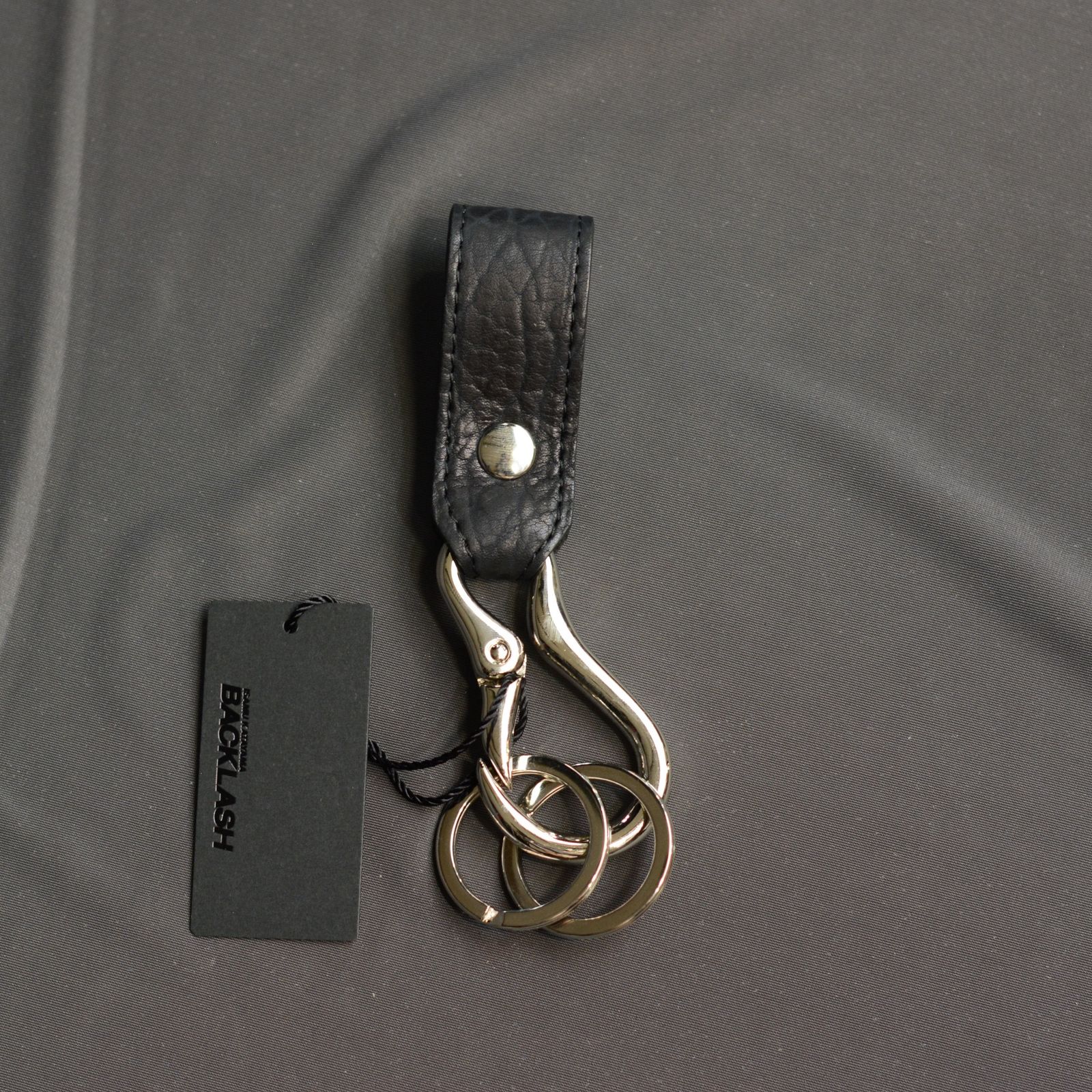 ファーシール キーホルダー （BLK）