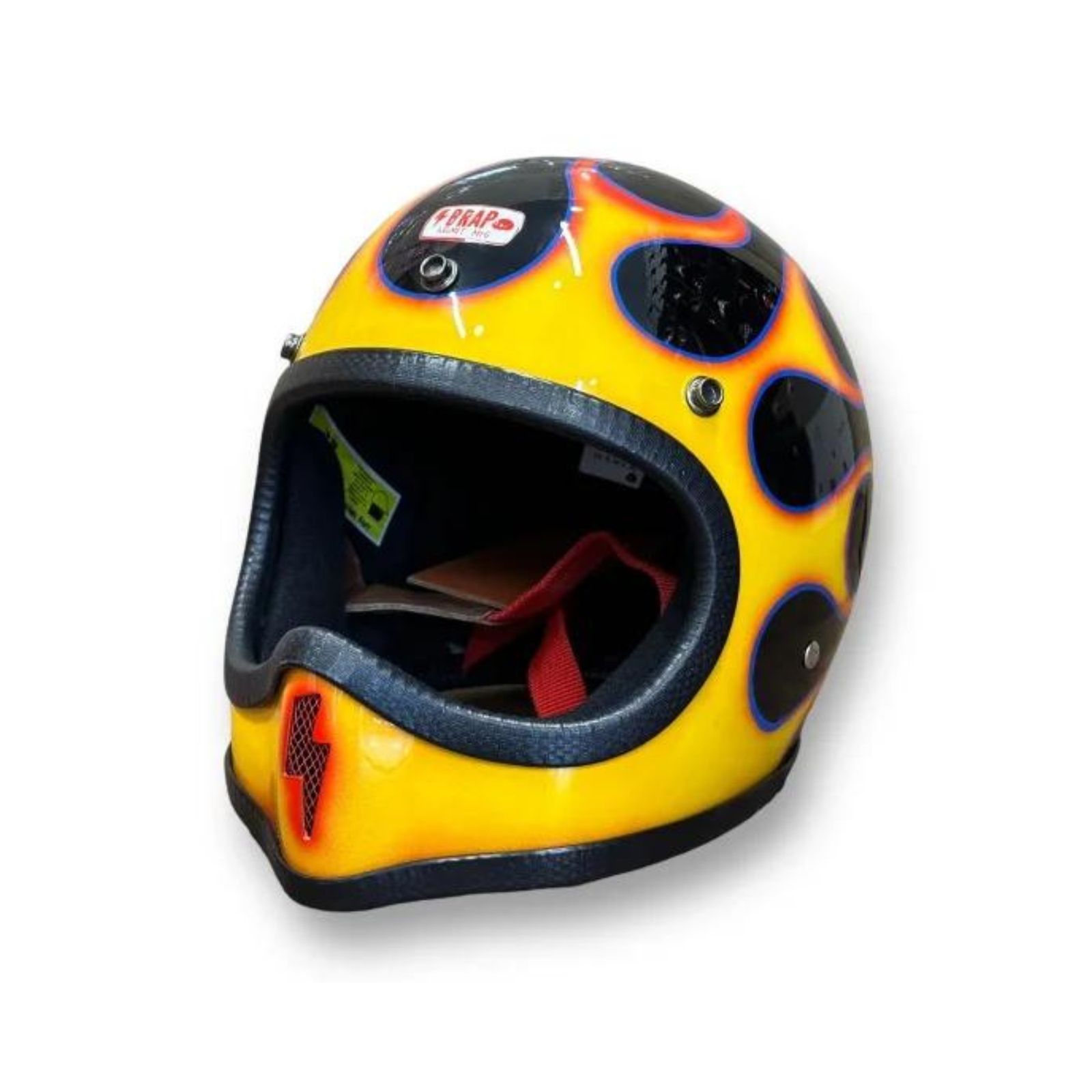 BRAP HELMET CUSTOM 123 | ヴィンテージタイプ フルフェイス ヘルメット